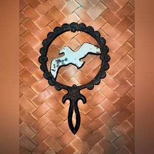 Vintage 1969 Chesapeake Bay Bridge Tunnel Cast Iron Trivet/Wall Hanging!